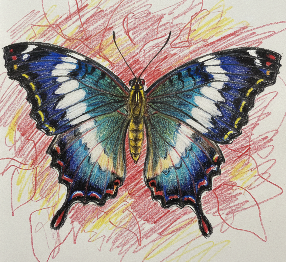 Scanned Butterfly